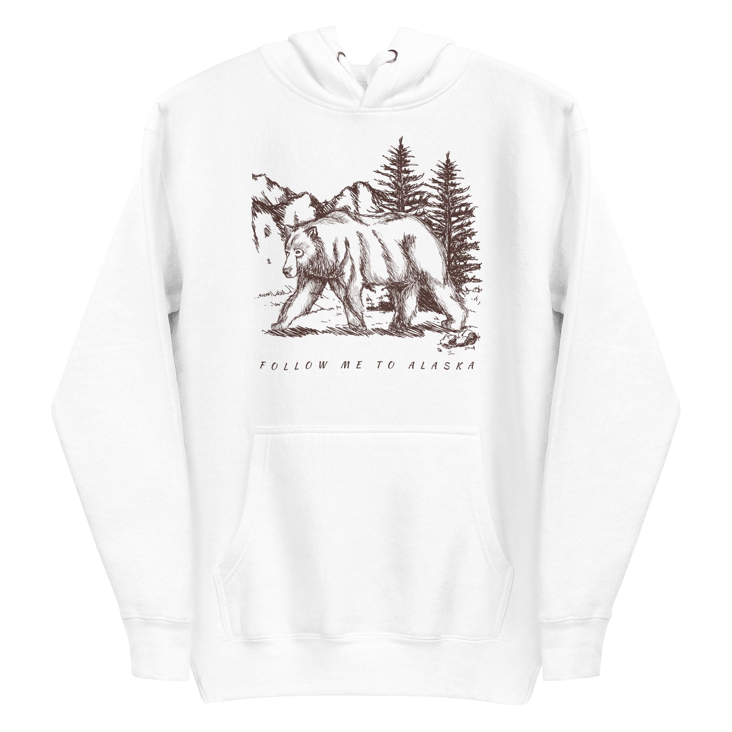 Grizzly Bear Unisex Hoodie