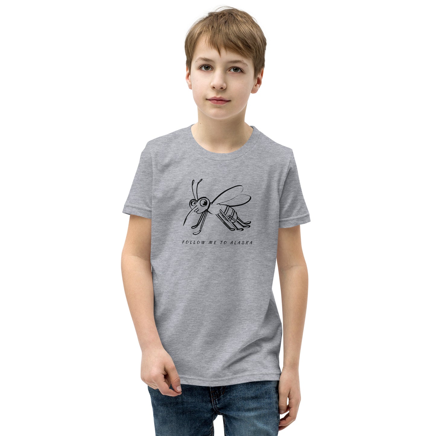 Youth Short Sleeve T-Shirt with Mosquito