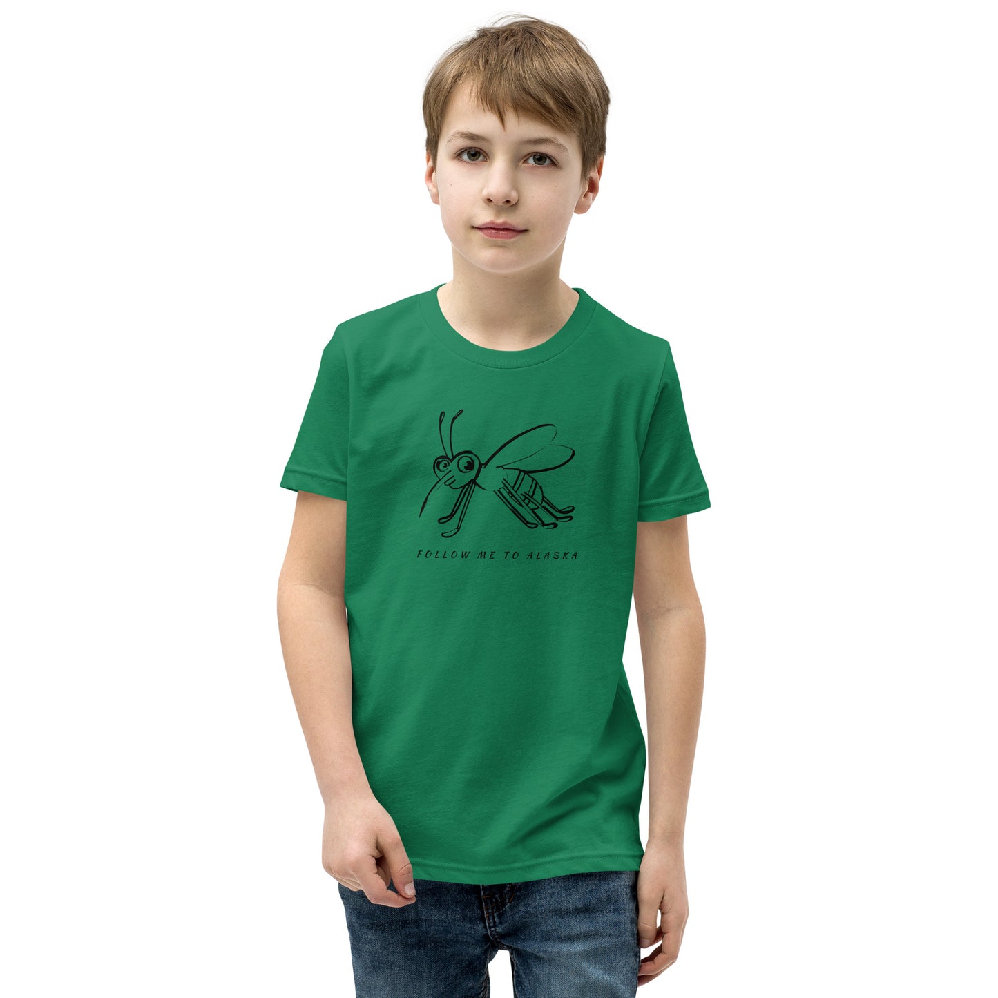 Youth Short Sleeve T-Shirt with Mosquito