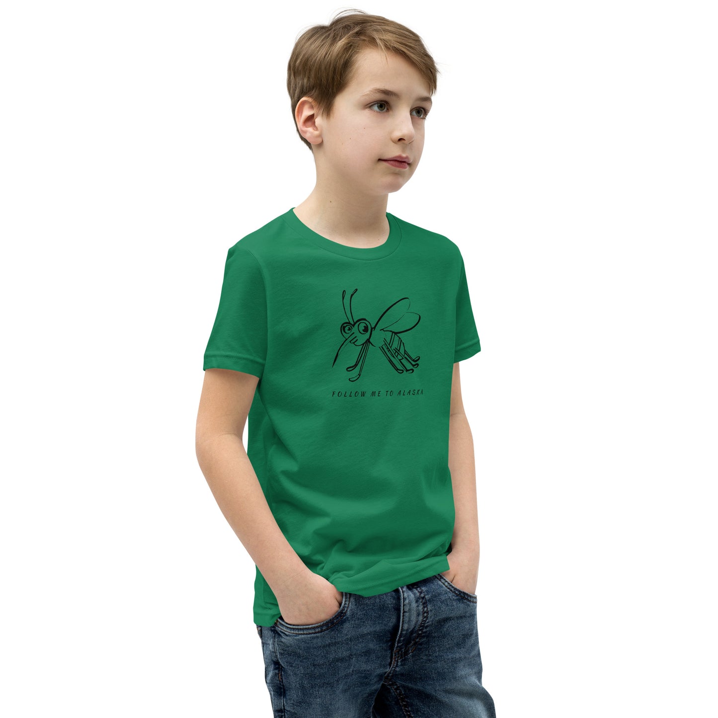 Youth Short Sleeve T-Shirt with Mosquito