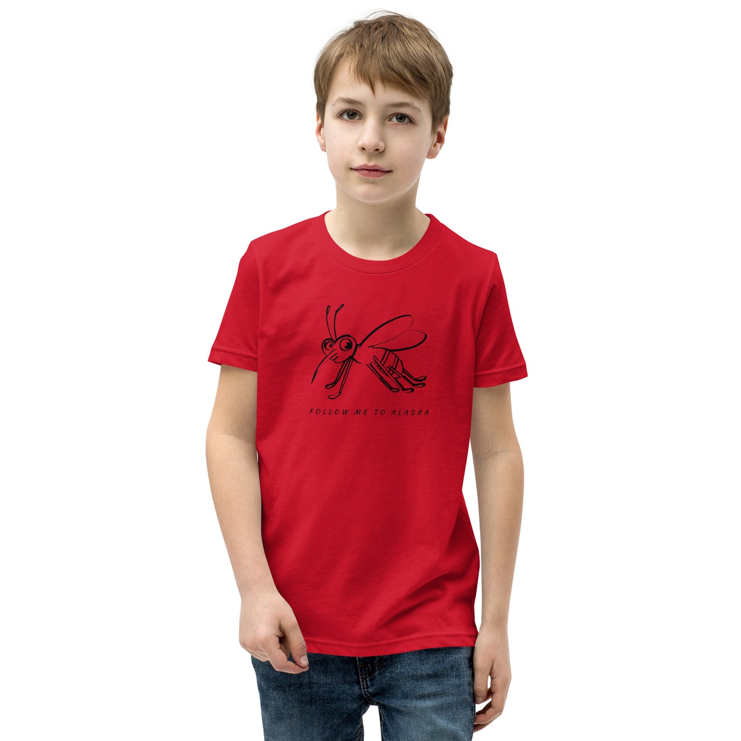 Youth Short Sleeve T-Shirt with Mosquito