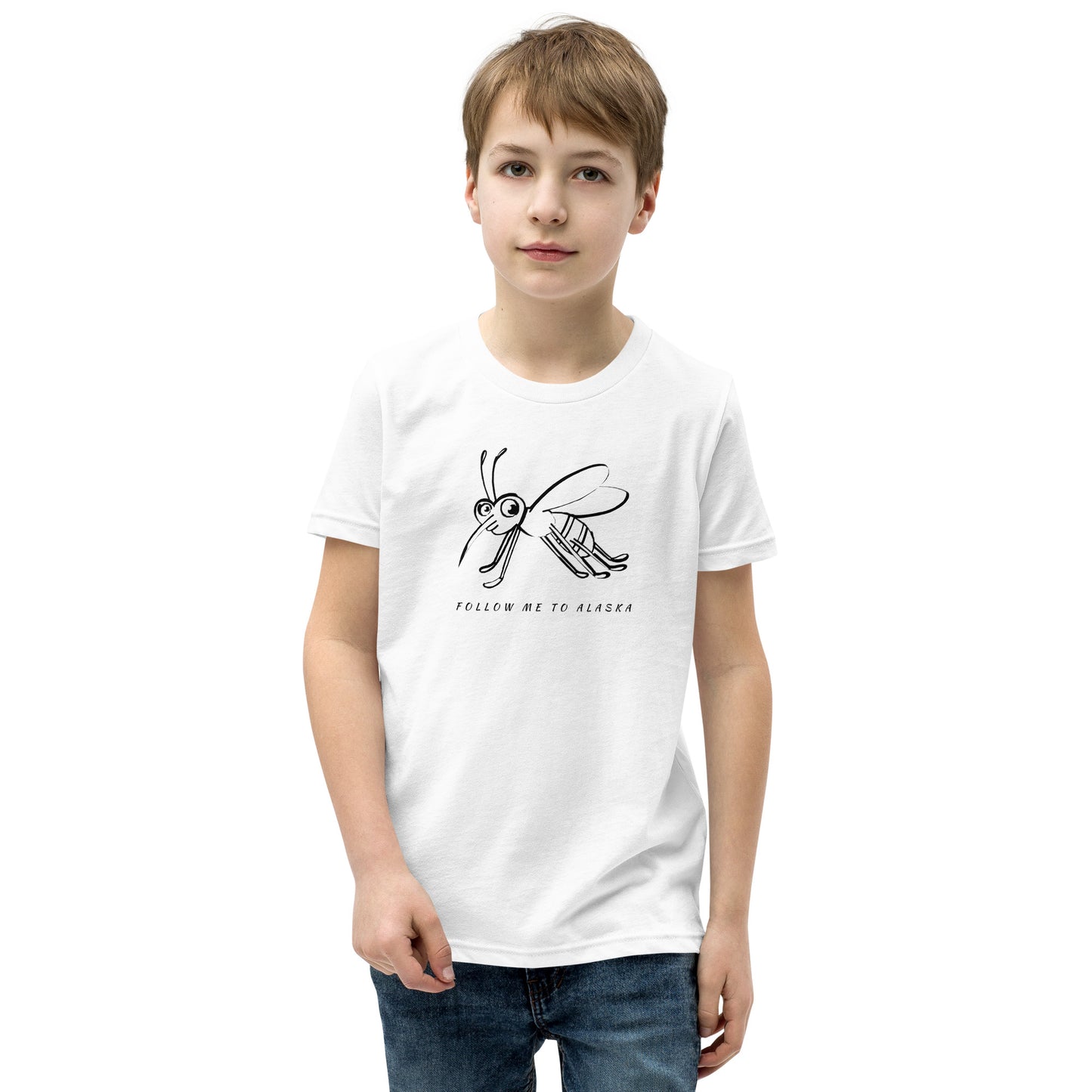 Youth Short Sleeve T-Shirt with Mosquito