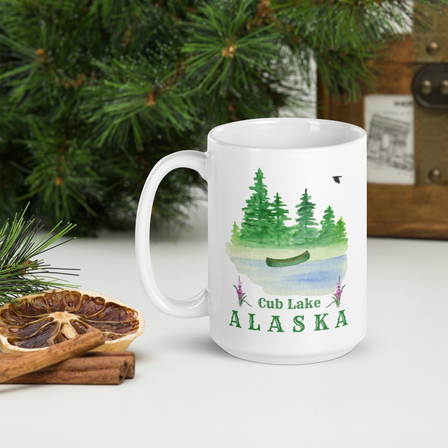 Cub Lake Ceramic Mug 15 oz