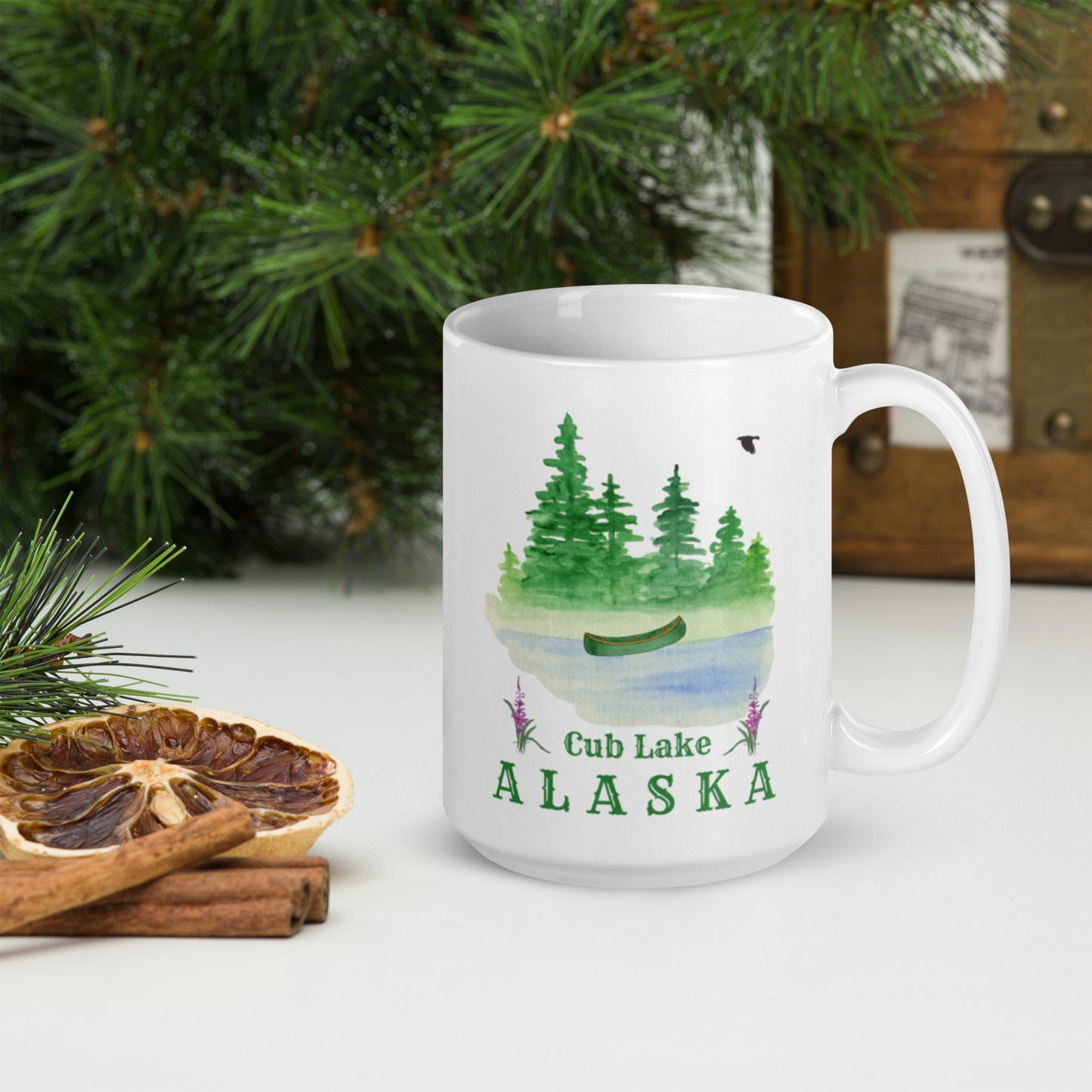 Cub Lake Ceramic Mug 15 oz