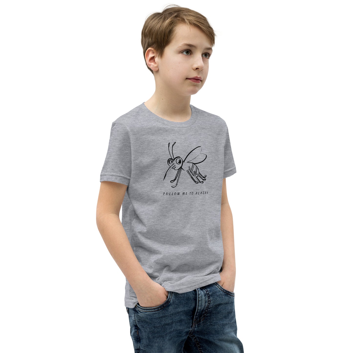 Youth Short Sleeve T-Shirt with Mosquito